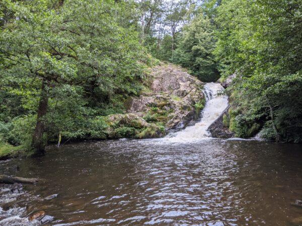 Gouloux waterfall